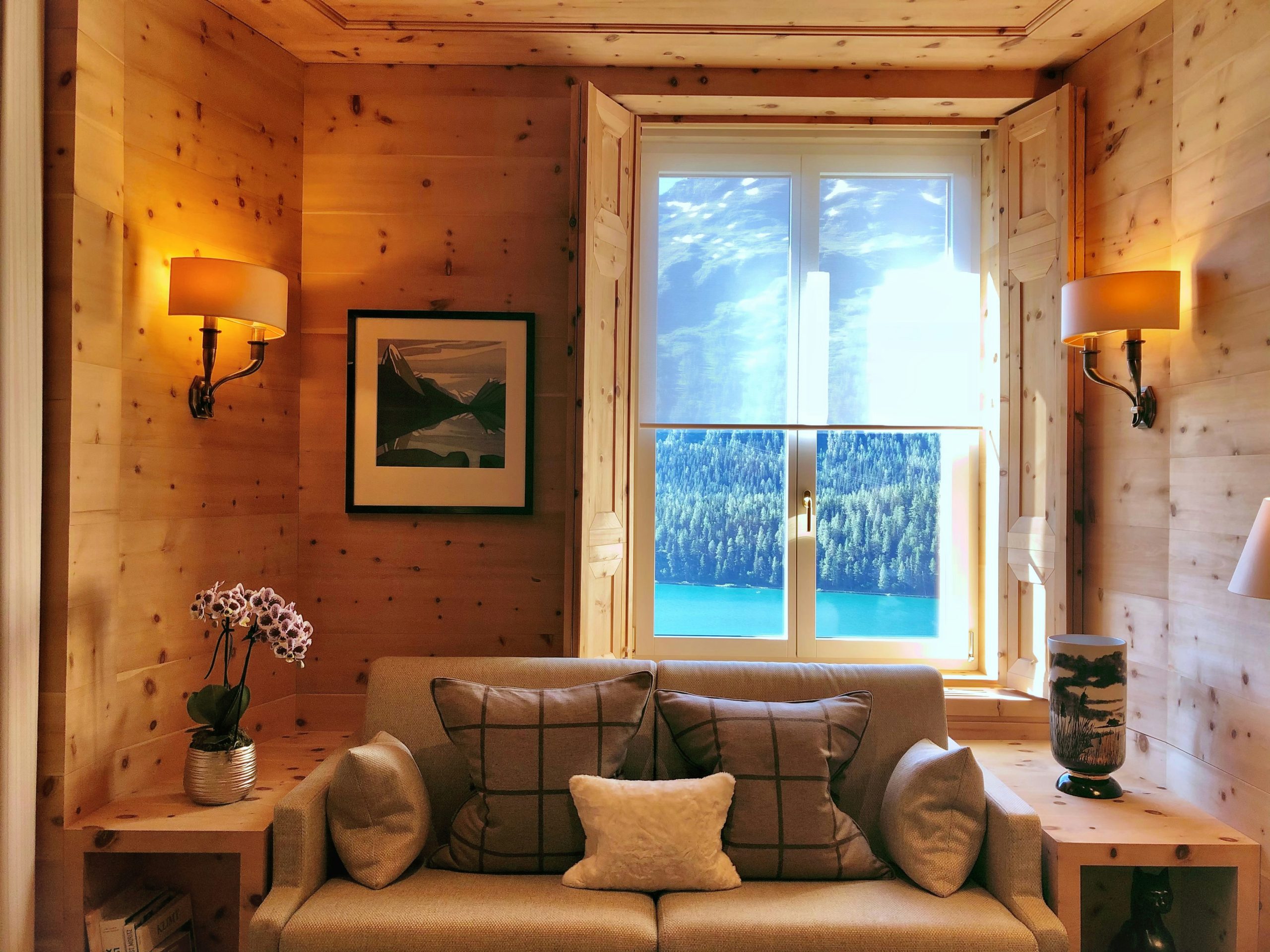 Warm comfortable room to illustrate comfort in the home